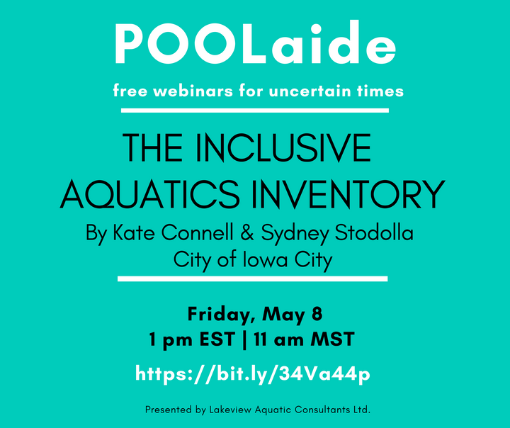 POOLaide Webinar: The Inclusive Aquatics Inventory