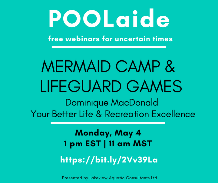 POOLaide Webinar: Mermaid Camp & Lifeguard Games