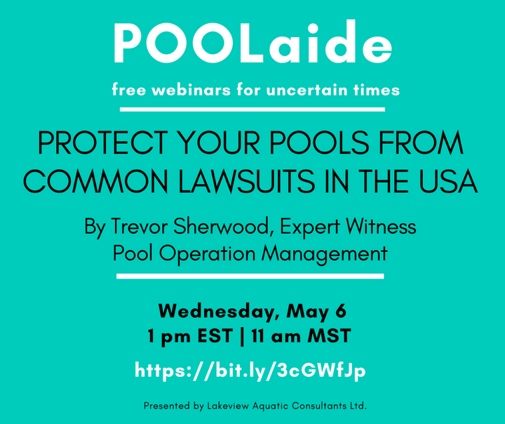 POOLaide Webinar: Protect Your Pools From Common Lawsuits in the USA